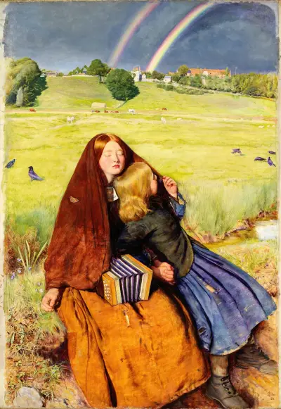 The Blind Girl av Sir John Everett Millais