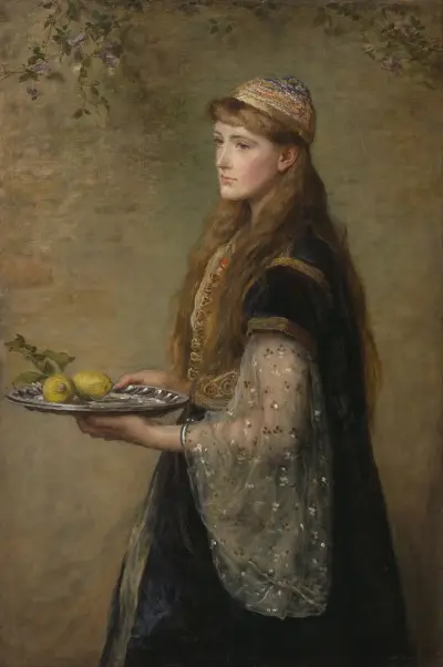 The captive av Sir John Everett Millais