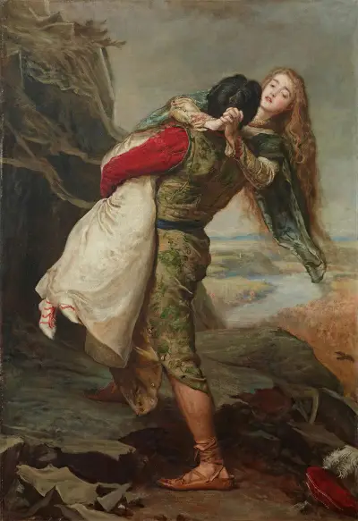 The Crown of Love av Sir John Everett Millais