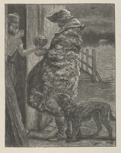 The Importunate Friend av Sir John Everett Millais