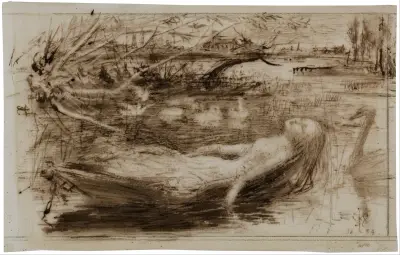 The Lady of Shalott av Sir John Everett Millais
