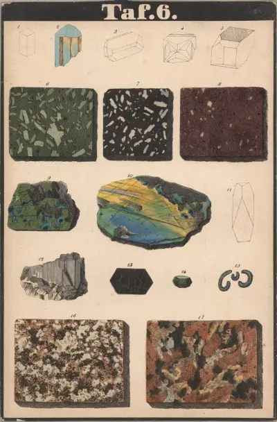 Schreiber’s Minerals Pl.06 av J.F. Schreiber