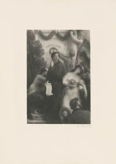 Apothéose av Henri Fantin-Latour