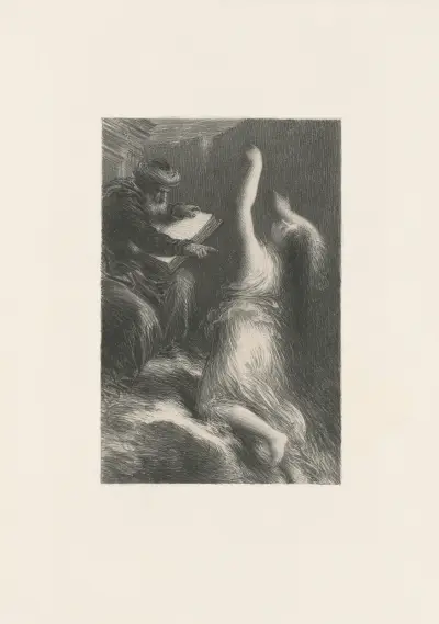 Parsifal. Acte II. Évocation de Kundry av Henri Fantin-Latour