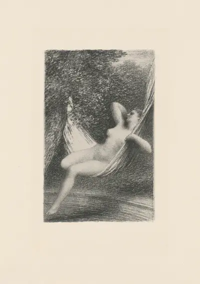 Sara la baigneuse av Henri Fantin-Latour