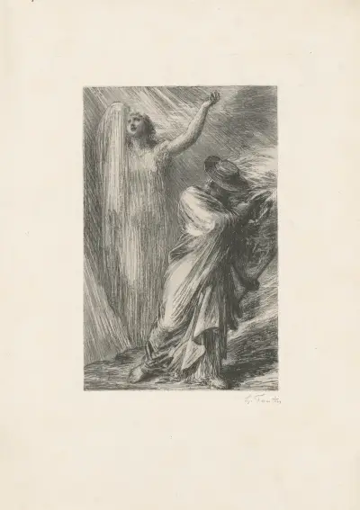 Siegfried. Acte III. Évocation d’Erda av Henri Fantin-Latour