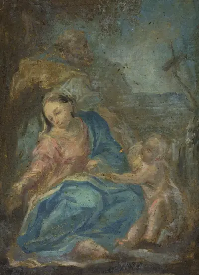 Rest on the Flight into Egypt av Federico Barocci