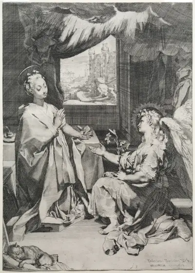 The Annunciation av Federico Barocci