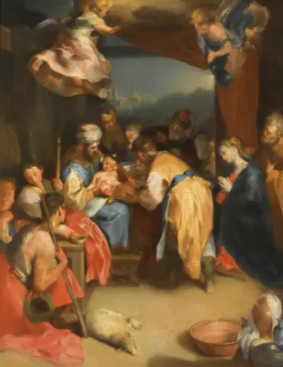 The Circumcision Of Christ av Federico Barocci
