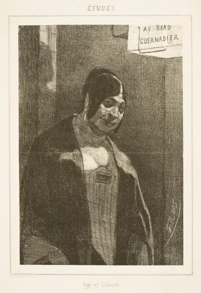Ålder och frihet av Félicien Rops
