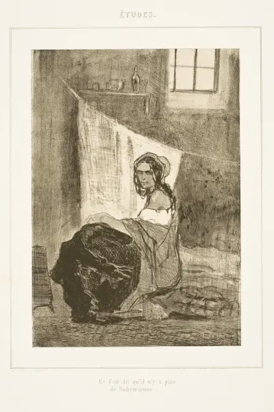 Och det sägs att det inte finns fler zigenska kvinnor av Félicien Rops
