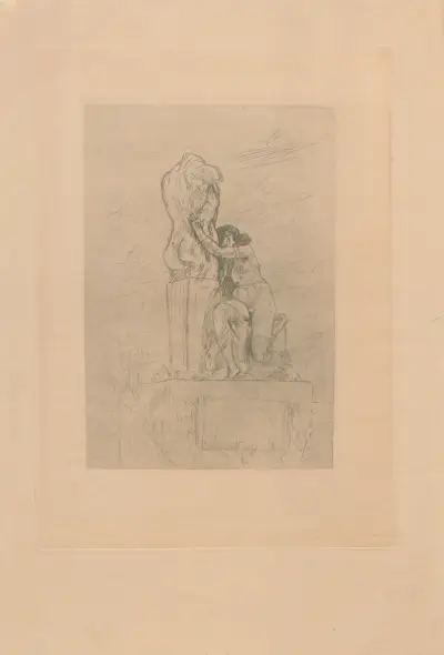 Confidentie av Félicien Rops