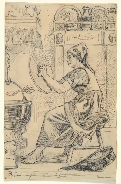 Norsk kock av Félicien Rops