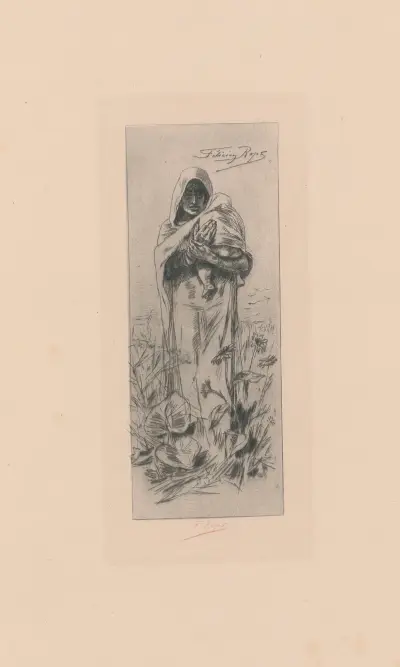 På Puszta av Félicien Rops
