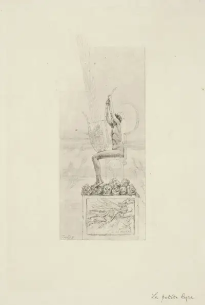 Liljorna av Félicien Rops