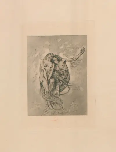 Frestelsen av Félicien Rops