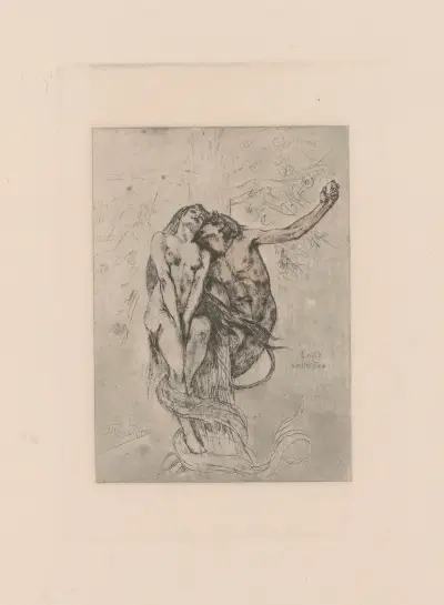 Eritis similes Deo av Félicien Rops