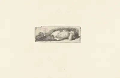 Etude de nu av Félicien Rops