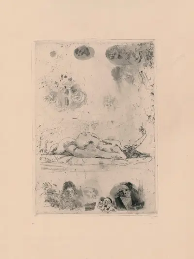 Näckrosblad av Félicien Rops