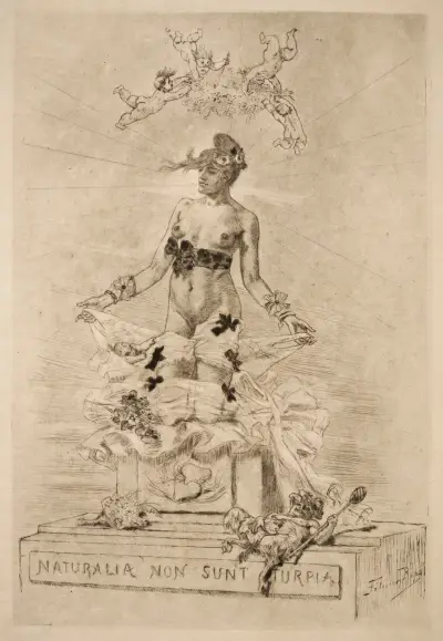Holocaust av Félicien Rops