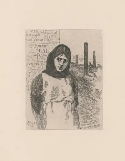 Strejken av Félicien Rops