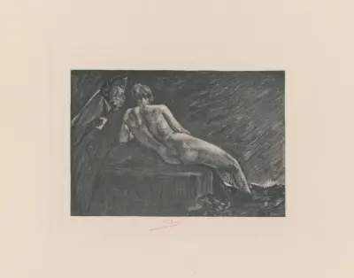 Djävulens budbärerska av Félicien Rops