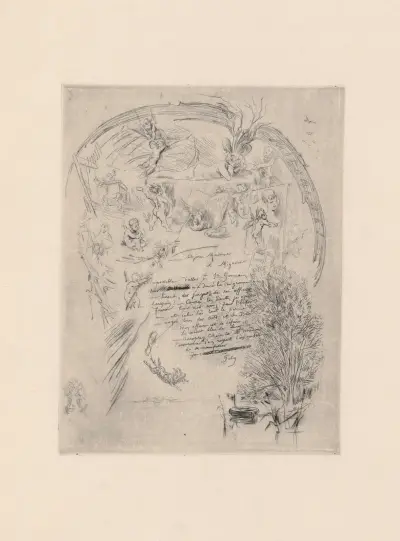 La migraine av Félicien Rops