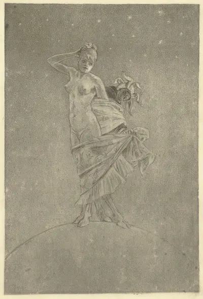 La prostitution et la folie dominent le monde av Félicien Rops