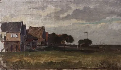 Landskap i Sverige av Félicien Rops