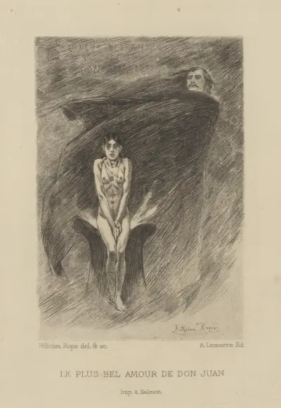 Le plus bel amour de Don Juan av Félicien Rops