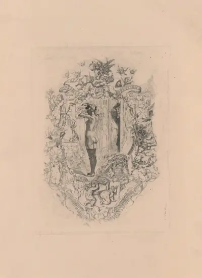 Les exercices de dévotion de Monsieur Henri Roch av Félicien Rops