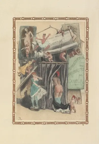 Kärlekens marionetter av Félicien Rops