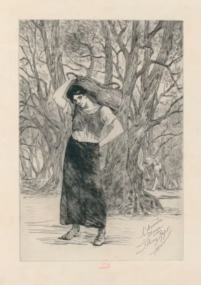 L’olivierade, Monaco av Félicien Rops