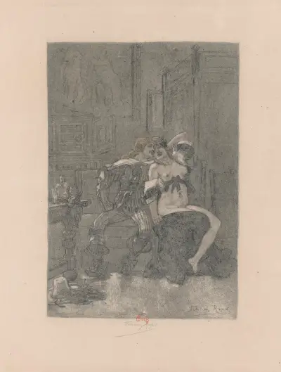 Mademoiselle de Maupin av Félicien Rops