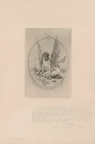Non hic piscis omnium av Félicien Rops