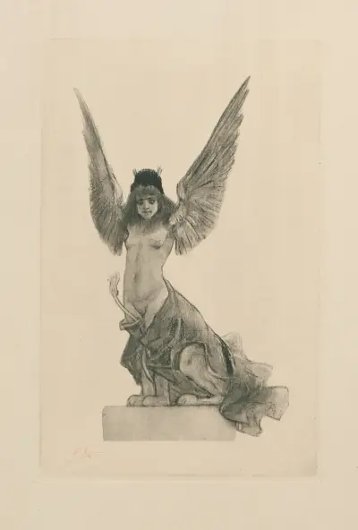 Parallellisme av Félicien Rops