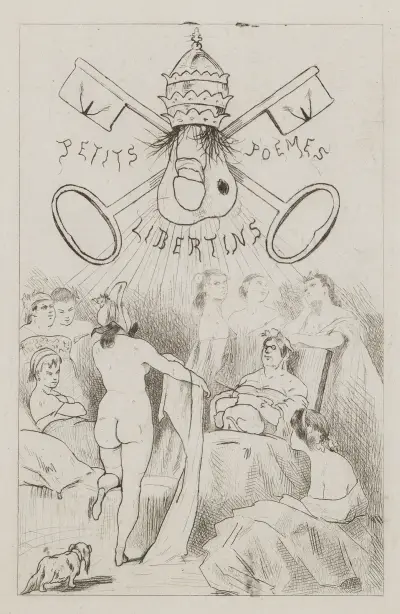 Petits poèmes libertins av Félicien Rops