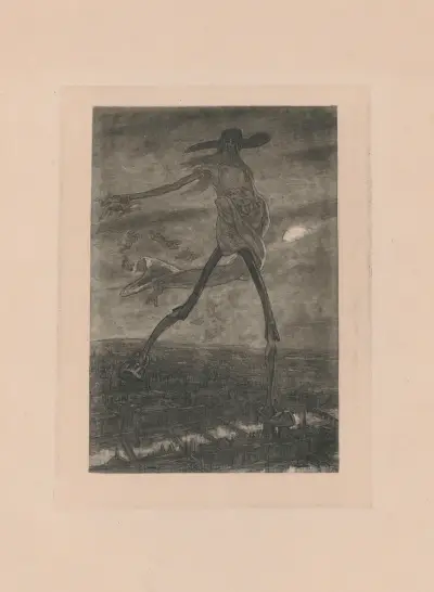 Satan sår ogräset (Satans verk, I) av Félicien Rops