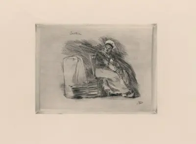 Soetkin (et le petit Uylenspiegel) av Félicien Rops