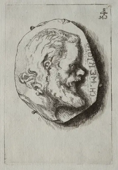 Charles Meryon av Félix Bracquemond