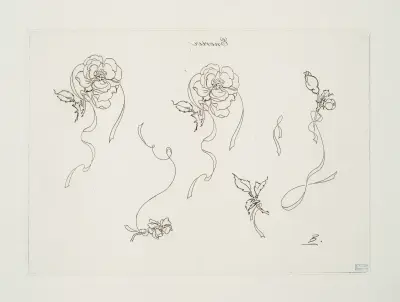 Encrier [sic, pour sucrier] [rond]. av Félix Bracquemond