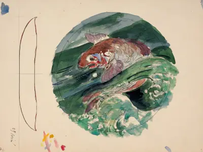 Fisk av Félix Bracquemond
