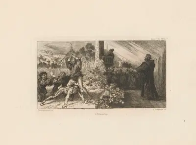 Jean des Entommeures av Félix Bracquemond