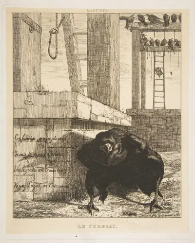 Korpen av Félix Bracquemond