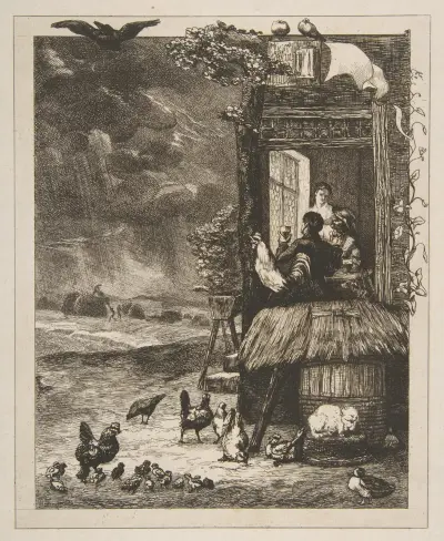 Ovädret av Félix Bracquemond