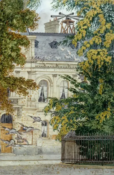 Mairie du XIVº Arrond. Paris. av Félix Brard