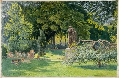 Square de la mairie du 14ème arrondissement, rue Mouton Duvernet, 18 juin 1917 av Félix Brard