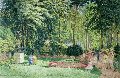 Square de la Mairie (XIV A) Paris av Félix Brard