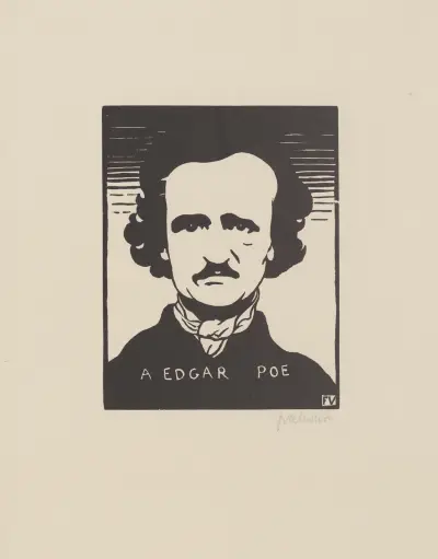 A Edgar Poe av Félix Vallotton