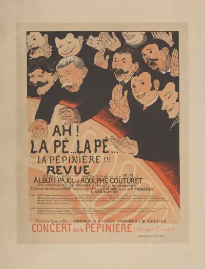 Ah ! La Pé… La Pé… La Pépinière !!! av Félix Vallotton